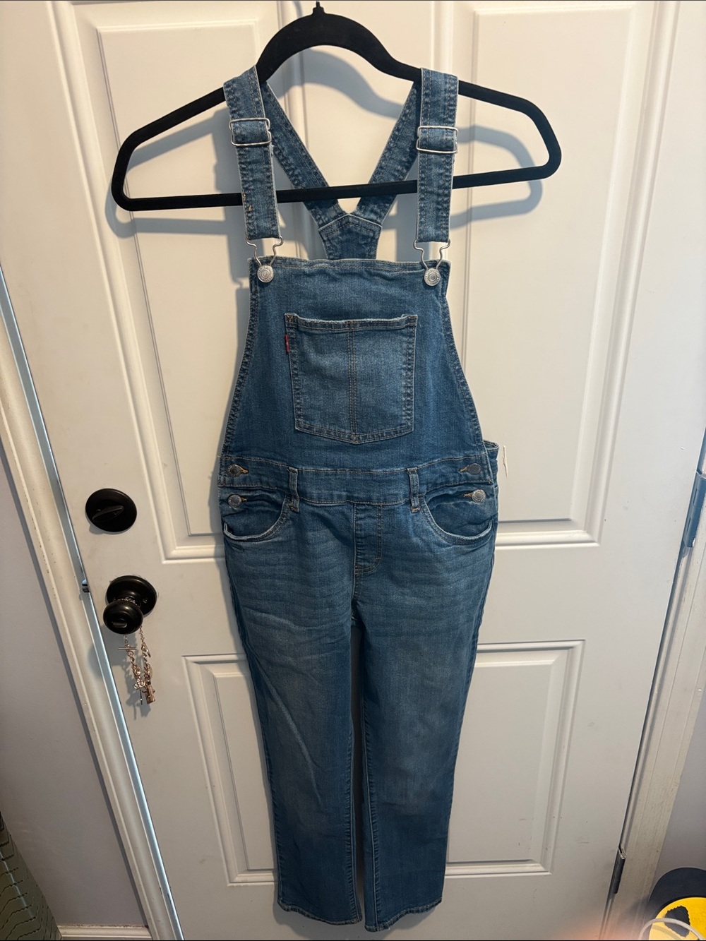 Levi's Kids Denim Overalls in Medium Blue